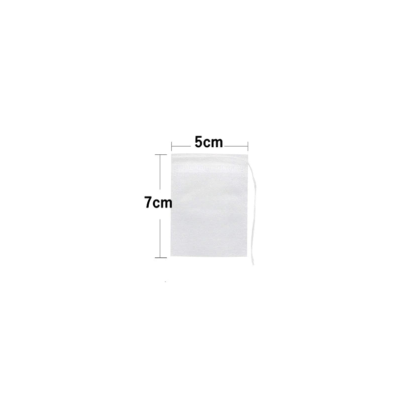 disposable tea bags multi-size tea bags for loose leaf tea empty large scented drawstring pouch bag iced coffee filter bags