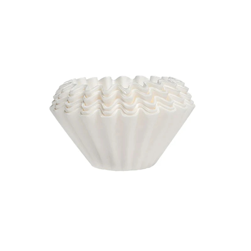 timemore 1-2cups basket coffee paper filter pour over filter papers 50 sheets;fits b75 coffee dripper & 1-2 cups basket dripper