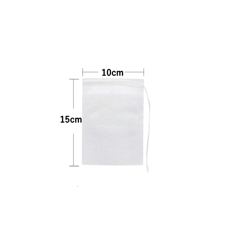 disposable tea bags multi-size tea bags for loose leaf tea empty large scented drawstring pouch bag iced coffee filter bags