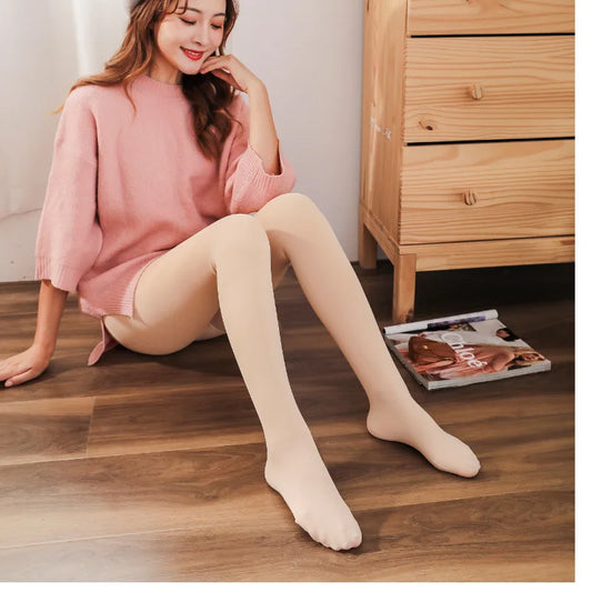 2020 Upgrade Women Sexy Pantyhose Bare Leg Autumn Winter Plush Thick Warmth Stepping Foot Cheap Tights 50G 200G 400G 300G 360G