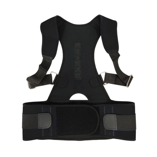 1 Pc Adjustable Magnetic Posture Back Support Corrector Band Belt Brace Shoulder Lumbar Strap Pain Relief Equipments