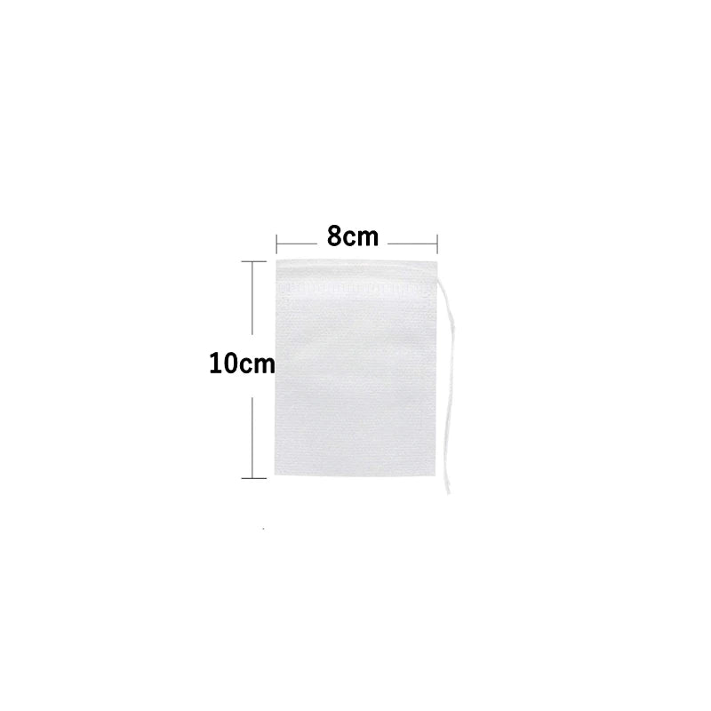 disposable tea bags multi-size tea bags for loose leaf tea empty large scented drawstring pouch bag iced coffee filter bags