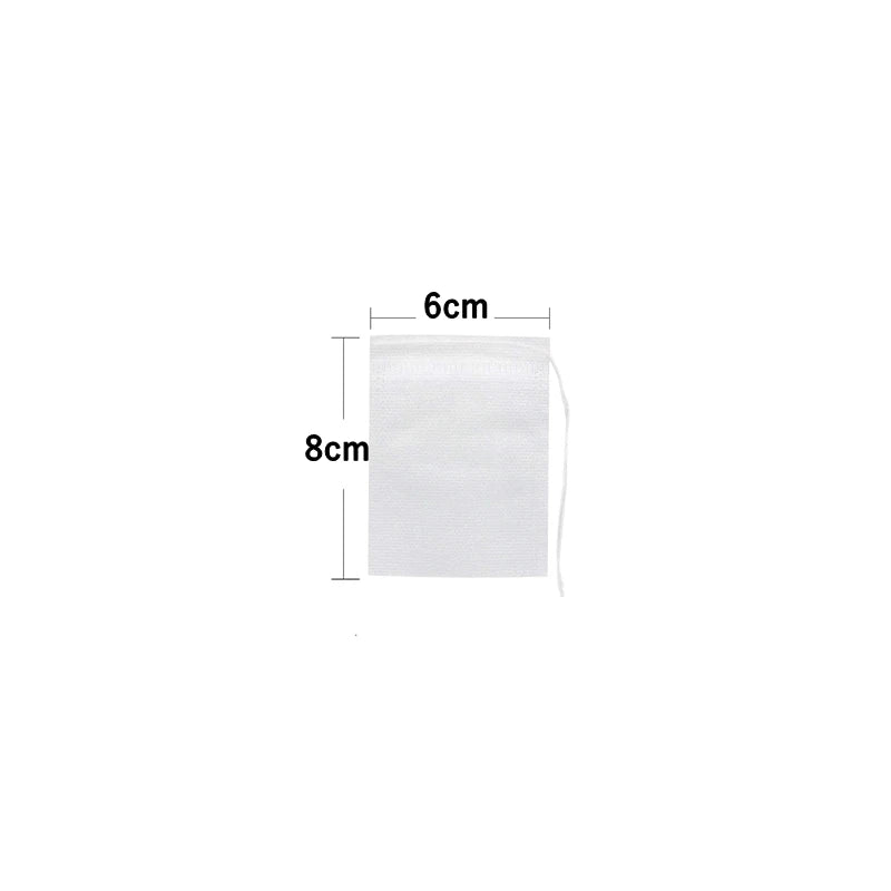 disposable tea bags multi-size tea bags for loose leaf tea empty large scented drawstring pouch bag iced coffee filter bags