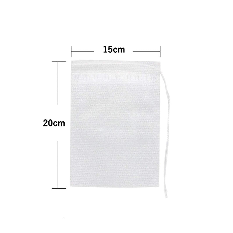 disposable tea bags multi-size tea bags for loose leaf tea empty large scented drawstring pouch bag iced coffee filter bags
