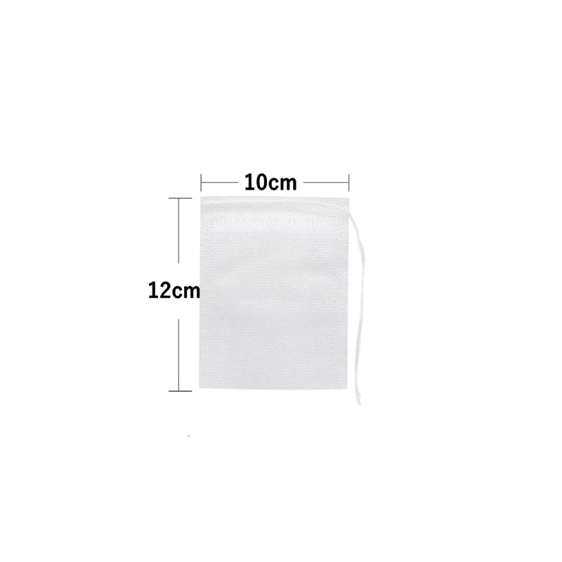disposable tea bags multi-size tea bags for loose leaf tea empty large scented drawstring pouch bag iced coffee filter bags