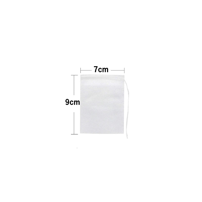 disposable tea bags multi-size tea bags for loose leaf tea empty large scented drawstring pouch bag iced coffee filter bags