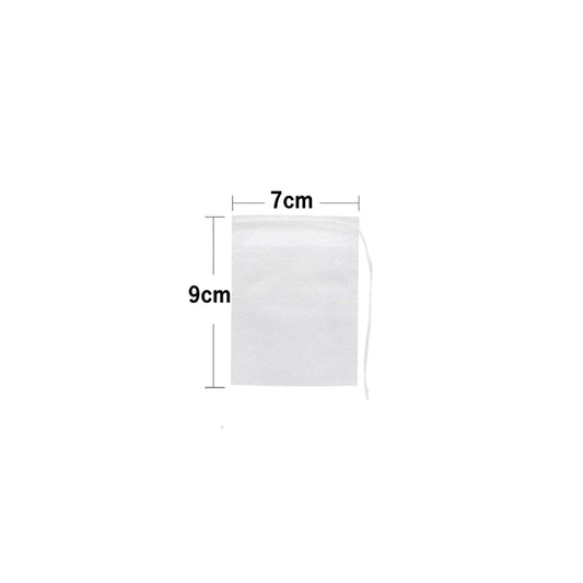 disposable tea bags multi-size tea bags for loose leaf tea empty large scented drawstring pouch bag iced coffee filter bags