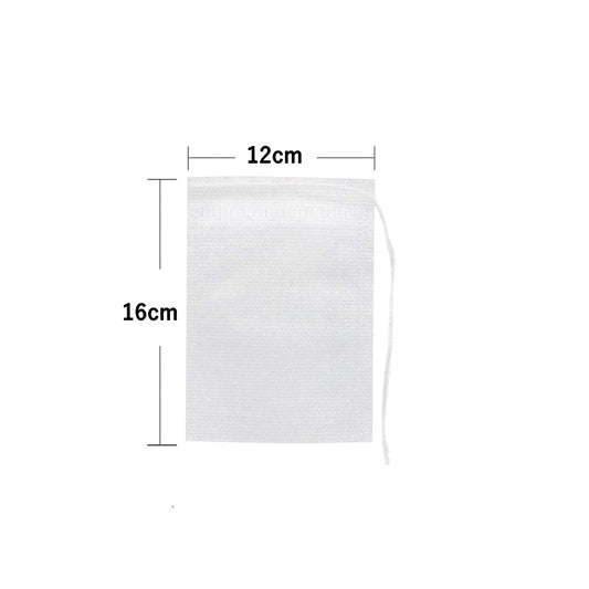 disposable tea bags multi-size tea bags for loose leaf tea empty large scented drawstring pouch bag iced coffee filter bags