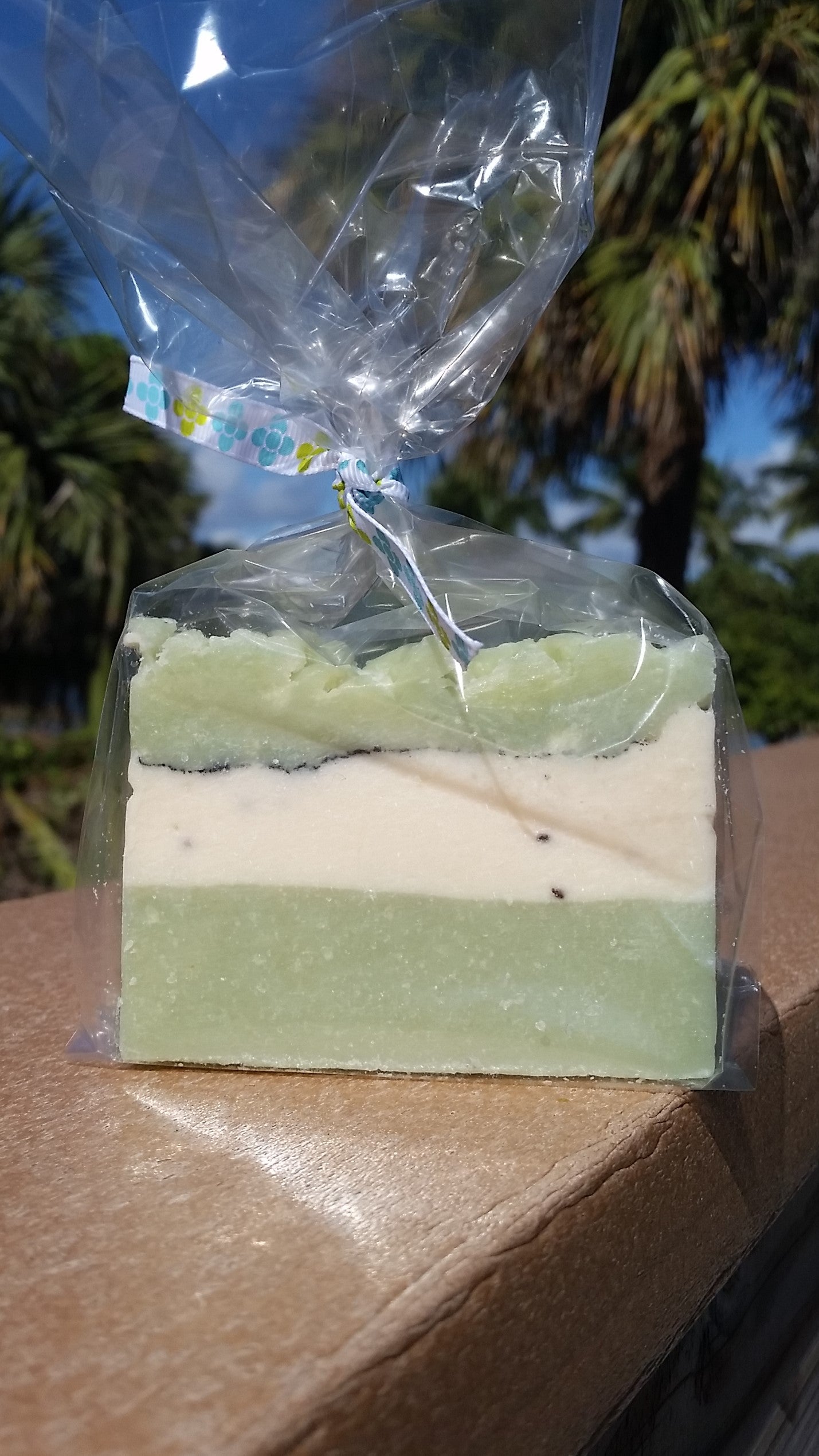 Barre de savon en guise de cadeau de fête