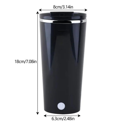 USB Automatic Self Stirring Magnetic Mug 304 Stainless Steel Smart Coffee Milk Mixer Stir Cup Thermal Blender Gift Water Bottle