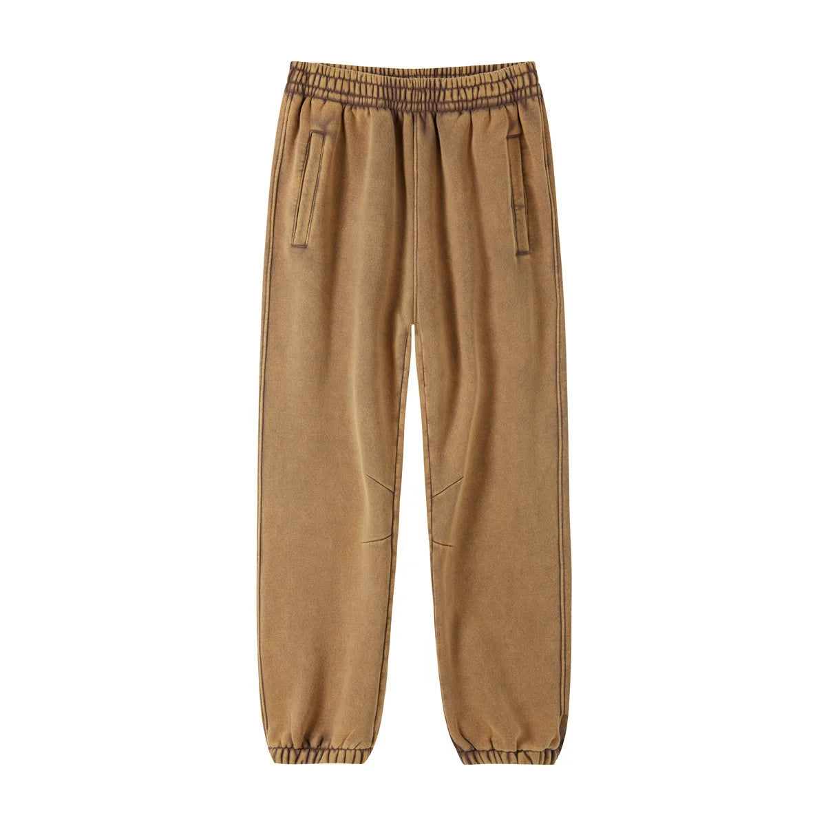 Fleece batik sweatpants