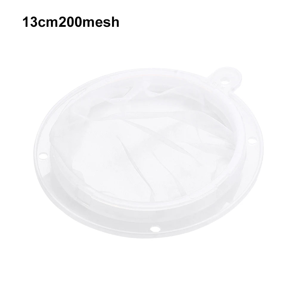 100/200/300/400/450 mesh ultra-fine mesh strainer kitchen nylon mesh filter spoon suitable for oil soy milk coffee milk yogurt