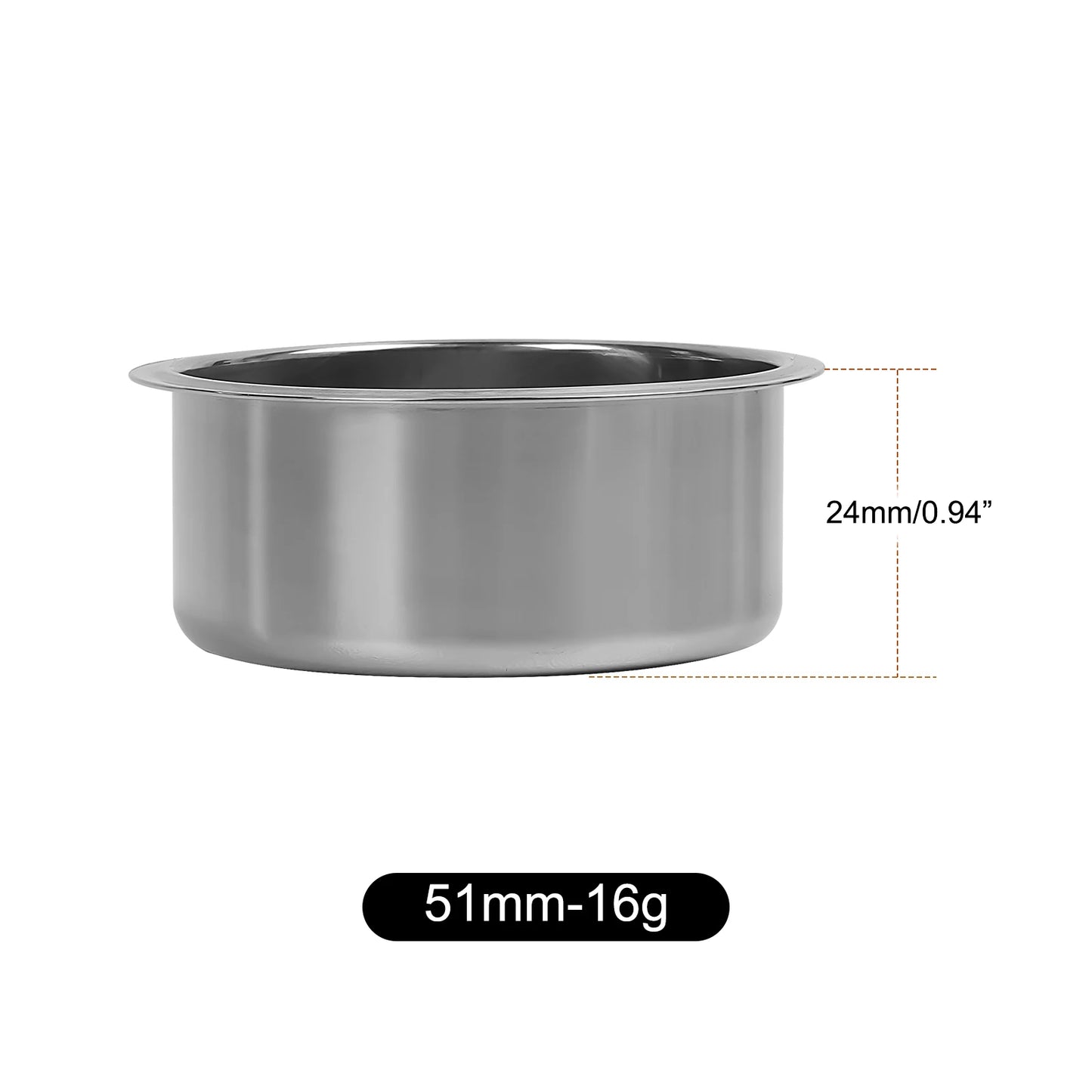ikape precision high extraction coffee filter -beehive  basket stainless steel espresso filter basket for bottomless portafilter