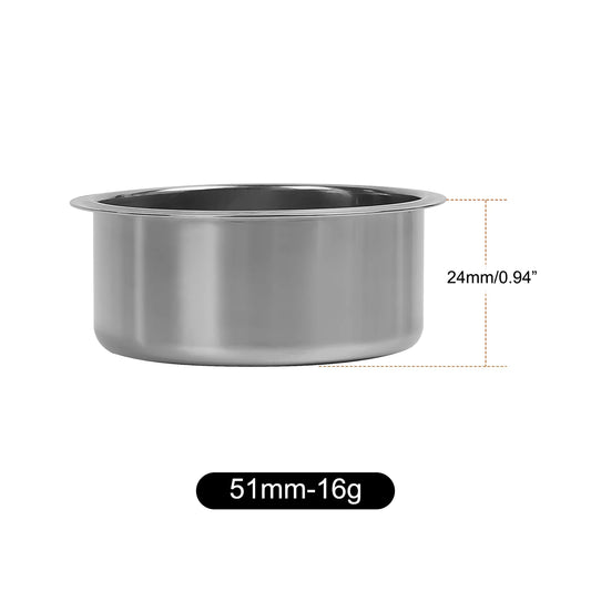 ikape precision high extraction coffee filter -beehive  basket stainless steel espresso filter basket for bottomless portafilter