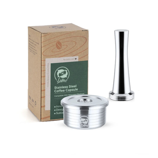 reusable capsule for delta q ndiq7323 miniqool coffee maker mchine stainless steel espresso coffee filter pods accessories