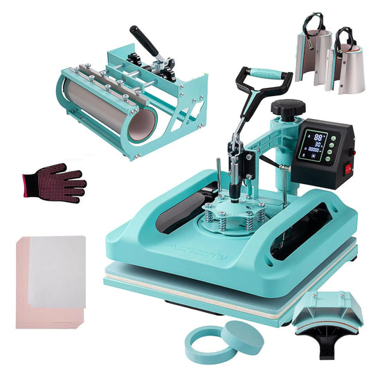 Auto Hat Mug Heat Press Machine Portable Mini Curved Heating Plate Heat Press Machine Digital Transfer Sublimation T-shirt Plate