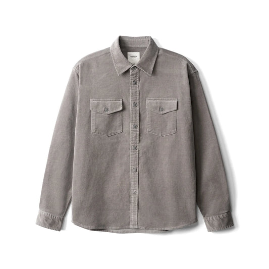 SIMWOOD 2024 Autumn Winter New Oversize 300gsm Corduroy Fabric Shirts Men Vintage Chest Pockets Shirts