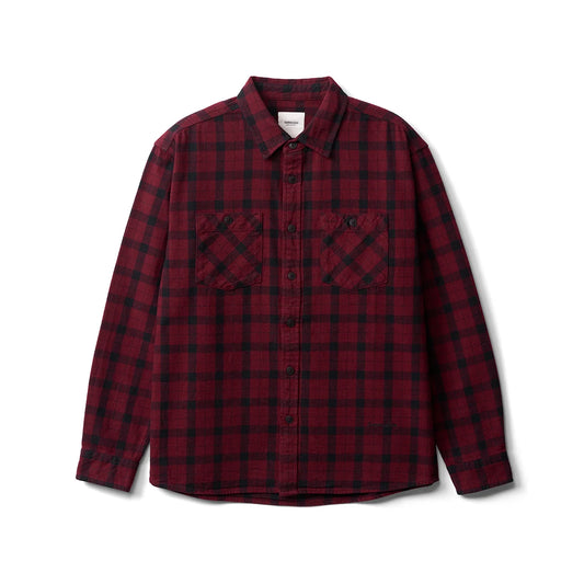 SIMWOOD 2024 Autumn Winter New 270gsm 100% Cotton Brushed Fabric Washed Vintage Plaid Shirts Men Casual Quality Shirts