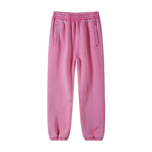 Fleece batik sweatpants