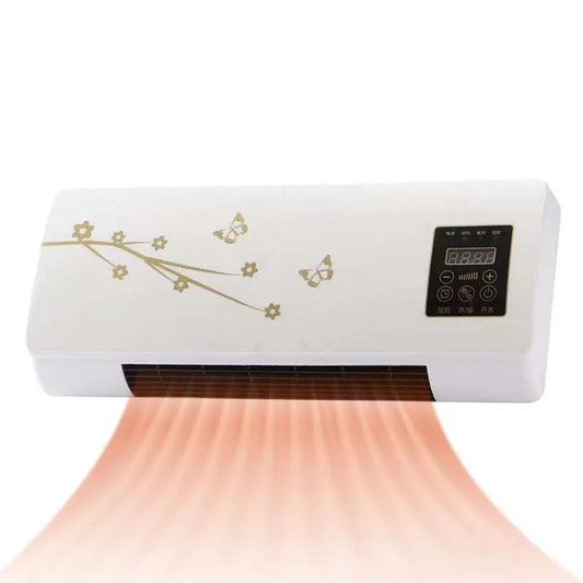 Small Air Conditioner 220V Cold And Heat Air Conditioning Unit With Timer Easy Control Wall Mounted Portable AC For Home Living