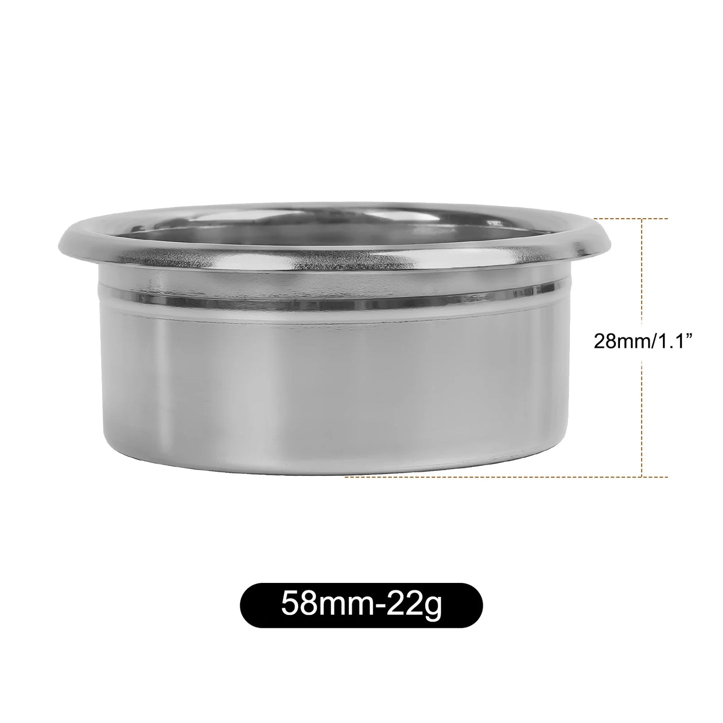 ikape precision high extraction coffee filter -beehive  basket stainless steel espresso filter basket for bottomless portafilter