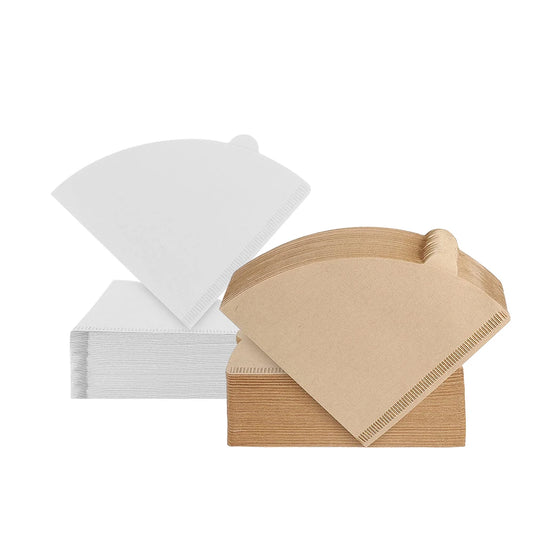 cone coffee filters  100 count 1-4 cups unbleached natural brown v02 disposable coffee filter paper