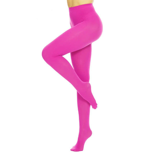 Kave Women 80D Soft Solid Color Semi Opaque Footed Tights High Waist Womens Tights 2024 Autumn Winter Plus Size Stocking Black