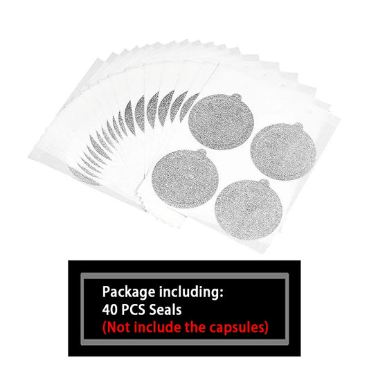 refill coffee capsules or foil seal lids sell separately stainless steel refillable coffee filters cup compatible with nespresso