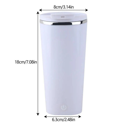 USB Automatic Self Stirring Magnetic Mug 304 Stainless Steel Smart Coffee Milk Mixer Stir Cup Thermal Blender Gift Water Bottle