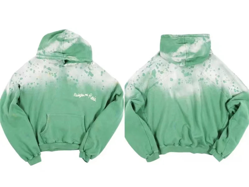 Graffiti Vintage RRR123 24SS Heavy duty Washed Sweatshirt High Street Man Woman Best Quality Oversized Hooded Sweatshirt