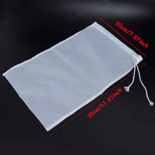 1/10pc 100 mesh soy milk nylon filter bag nut milk bag net yogurt tea coffee oil food press filter strainers mesh strainer bag
