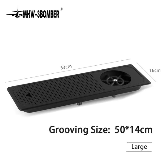 mhw-3bomber glass cup rinser for kitchen bar sinks embedded high pressure flusher with filter tiki bar coffee accessories