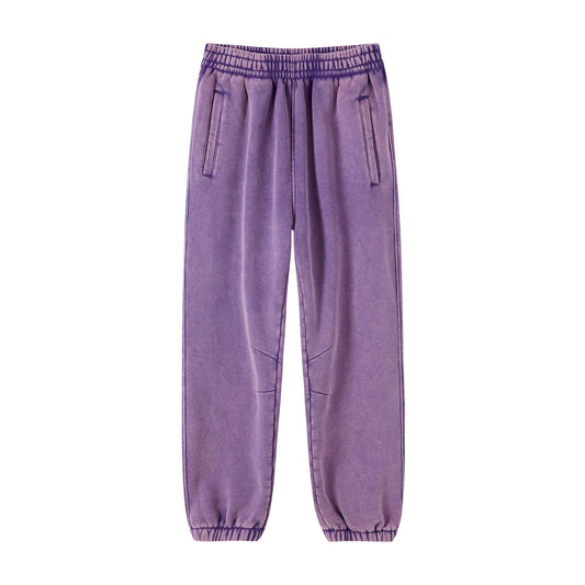 Fleece batik sweatpants