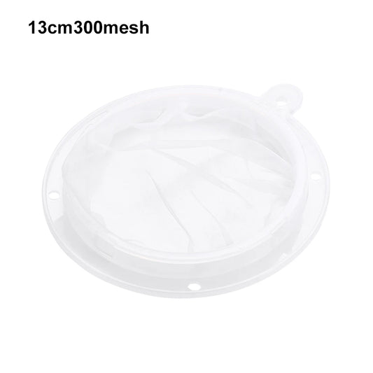 100/200/300/400/450 mesh ultra-fine mesh strainer kitchen nylon mesh filter spoon suitable for oil soy milk coffee milk yogurt