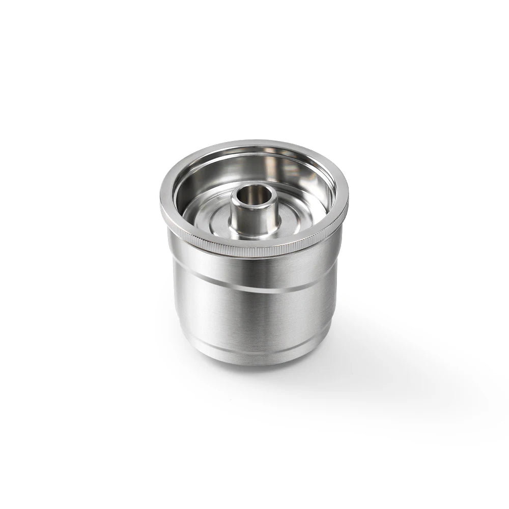resuable coffee capsule filter for x7 illy y3 illy y5 coffee machine refillable stainless steel coffee pod with tamper & holder