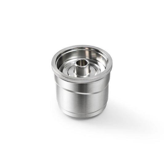 resuable coffee capsule filter for x7 illy y3 illy y5 coffee machine refillable stainless steel coffee pod with tamper & holder