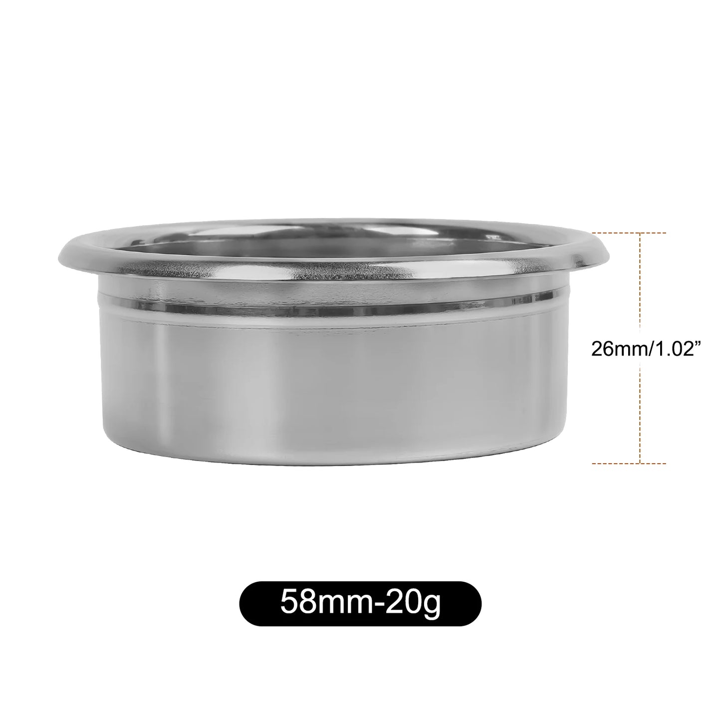 ikape precision high extraction coffee filter -beehive  basket stainless steel espresso filter basket for bottomless portafilter