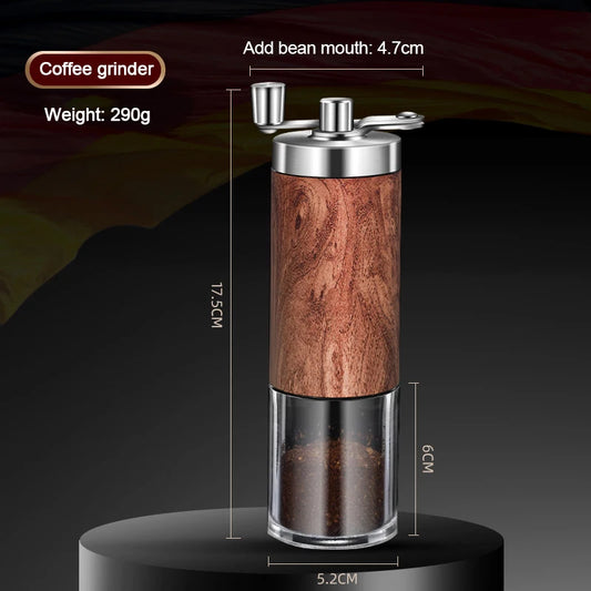 manual coffee grinder high quality hand coffee mill with ceramic grinding core adjustable home portable coffee grinding tools