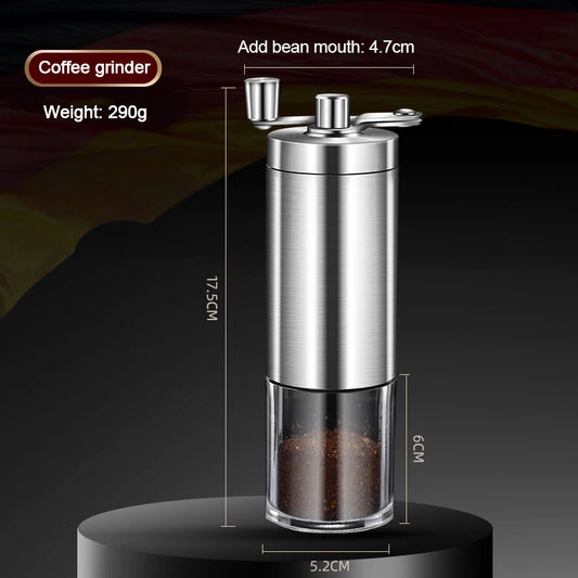 manual coffee grinder high quality hand coffee mill with ceramic grinding core adjustable home portable coffee grinding tools