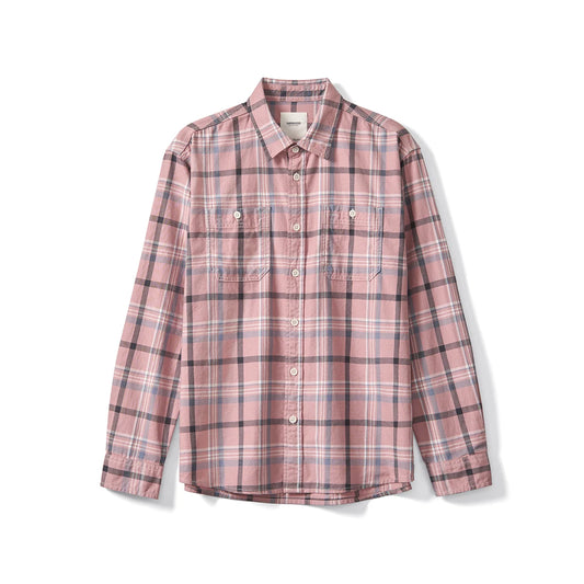 SIMWOOD 2024 Autumn New Oversize 100% Cotton Fabric Plaid Shirts Men Washed Vintage Check Shirts
