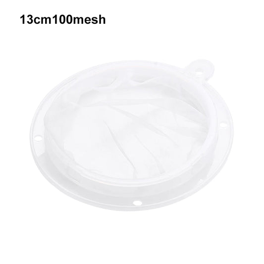 100/200/300/400/450 mesh ultra-fine mesh strainer kitchen nylon mesh filter spoon suitable for oil soy milk coffee milk yogurt