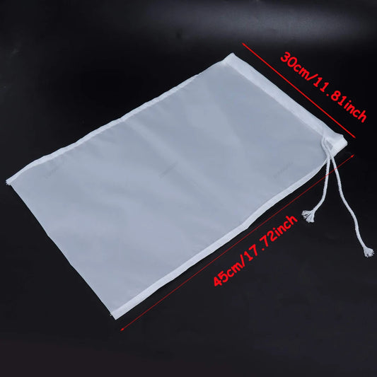 1/10pc 100 mesh soy milk nylon filter bag nut milk bag net yogurt tea coffee oil food press filter strainers mesh strainer bag
