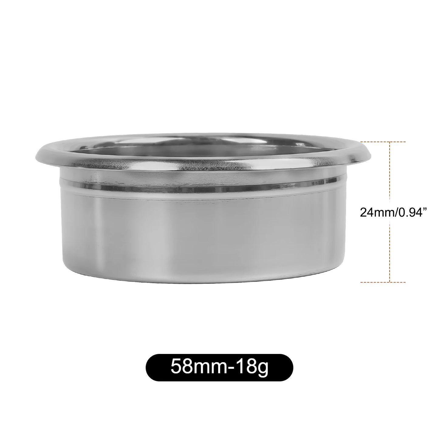 ikape precision high extraction coffee filter -beehive  basket stainless steel espresso filter basket for bottomless portafilter