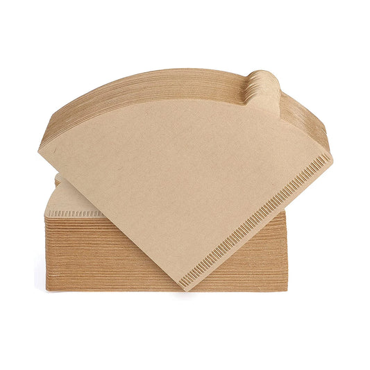 cone coffee filters  100 count 1-4 cups unbleached natural brown v02 disposable coffee filter paper