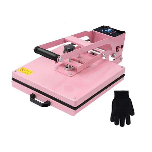 5/8 in1 Heat Press Machine DIY T-shirt Hot Presse Embossing Sublimation Printer Transfer for Mug Hat Plate 30*38CM 38*38CM